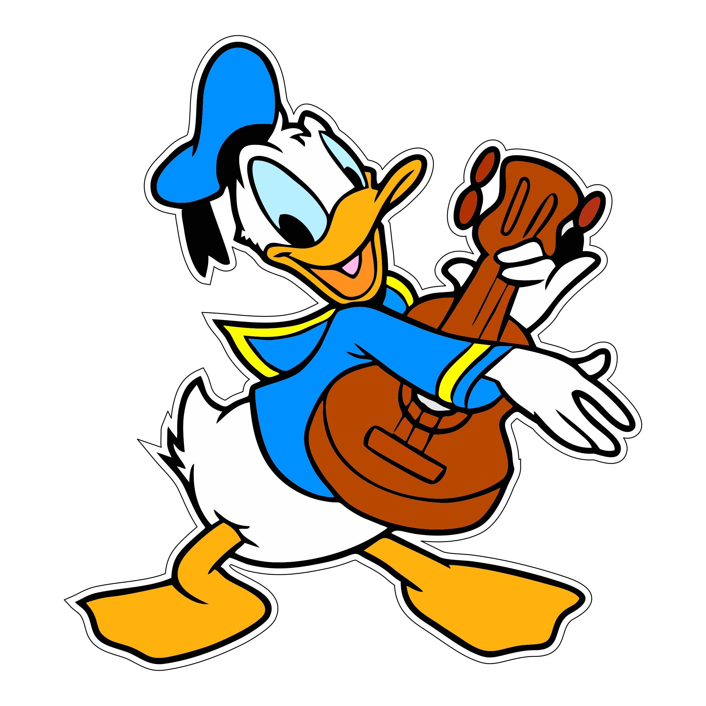 Donald Duck sticker #3