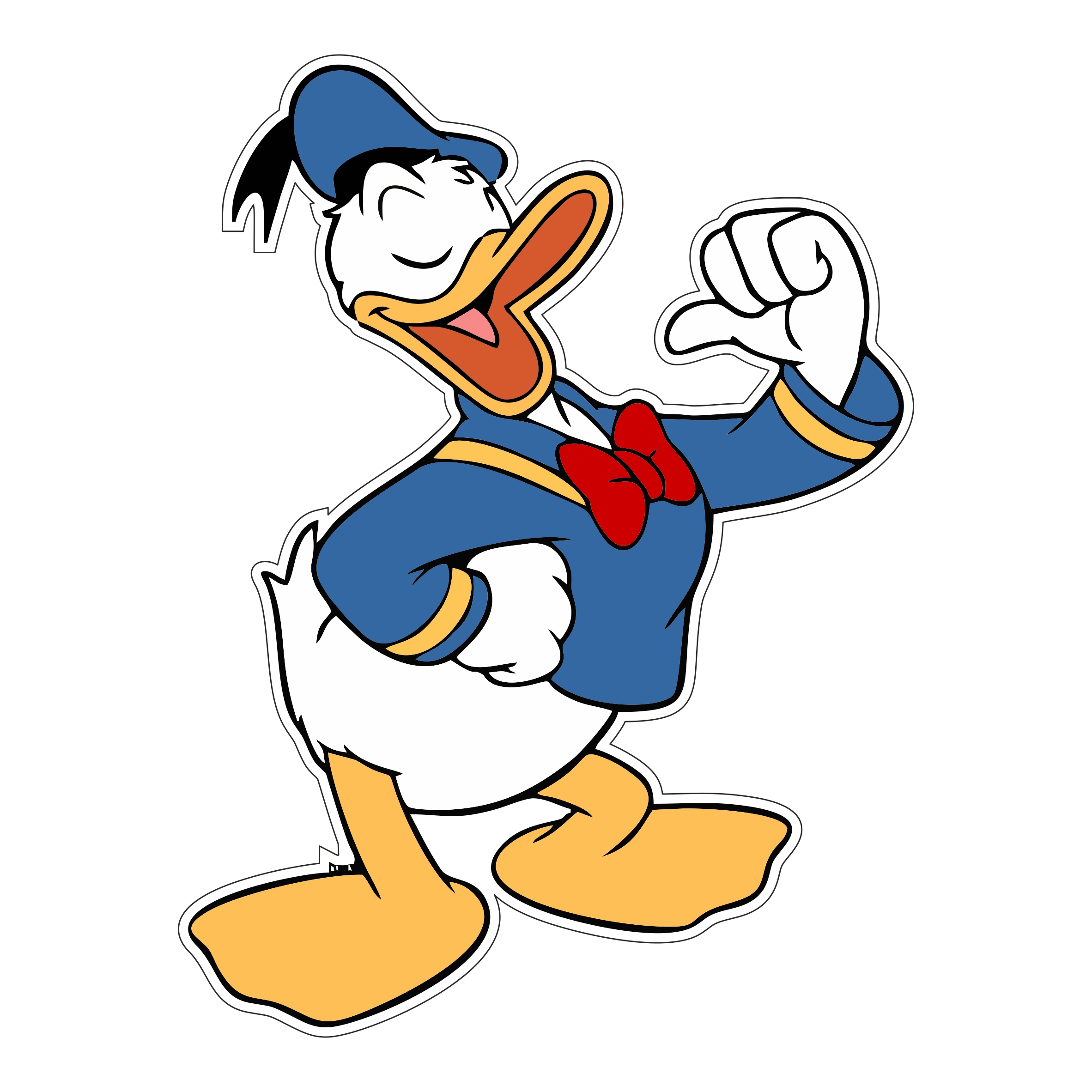 Donald Duck sticker #5