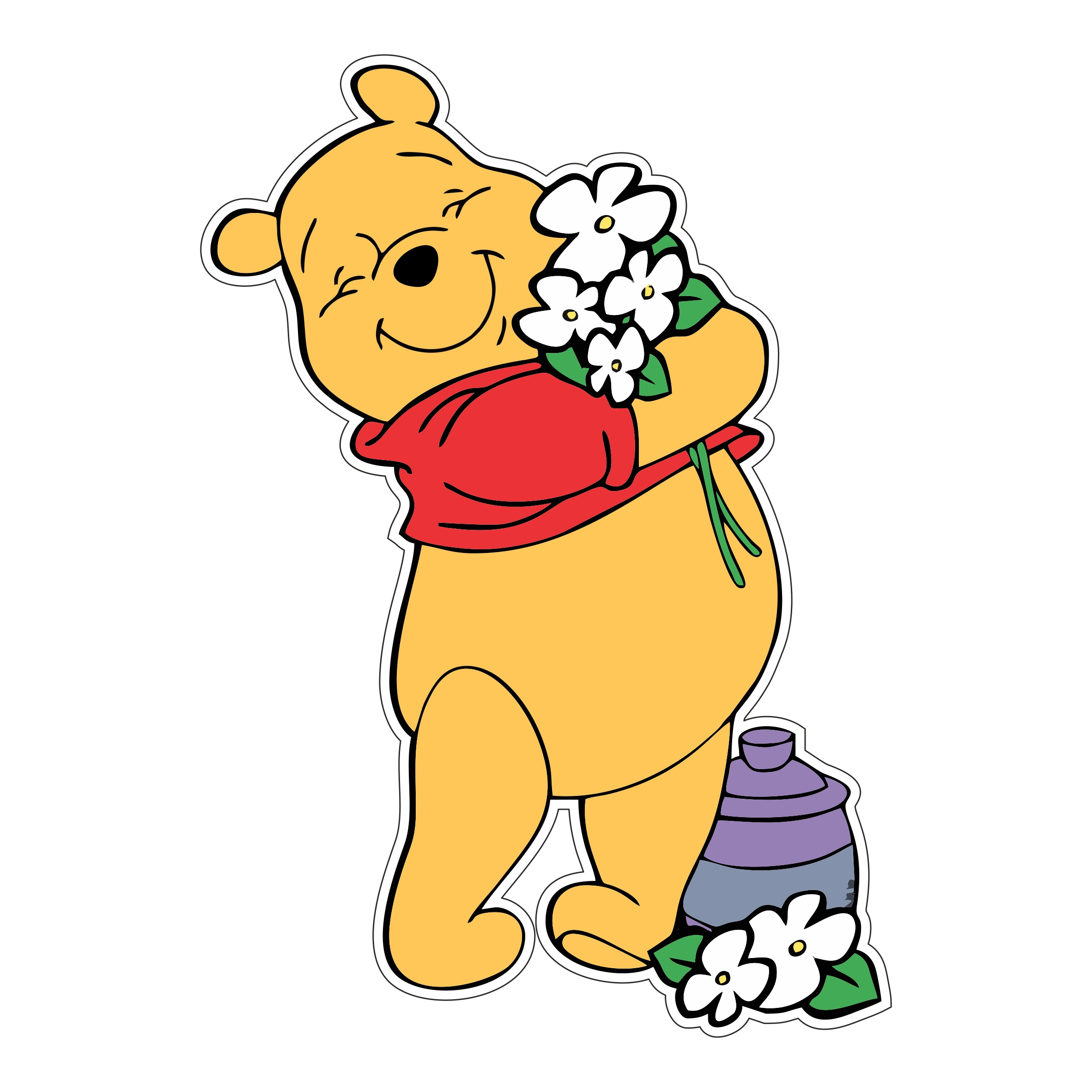Winnie de Pooh sticker