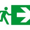 sticker exit rechtsaf