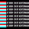 rijdersnaam NL zwart