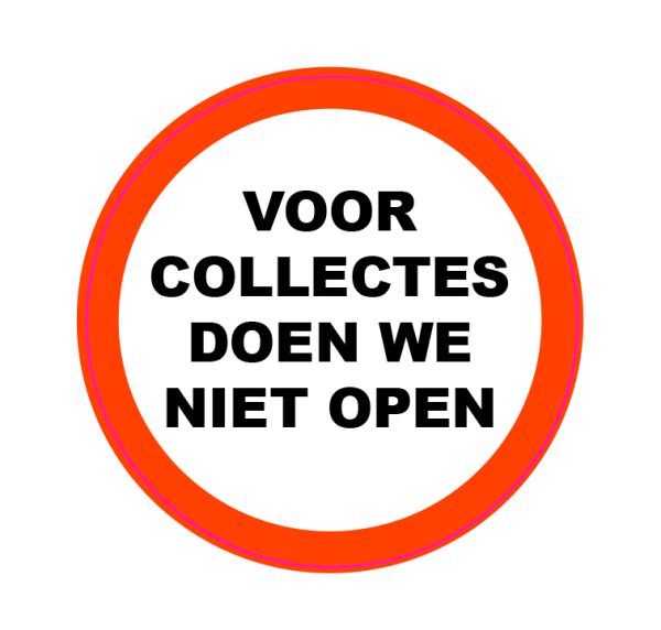 niet aanbellen voor collectes